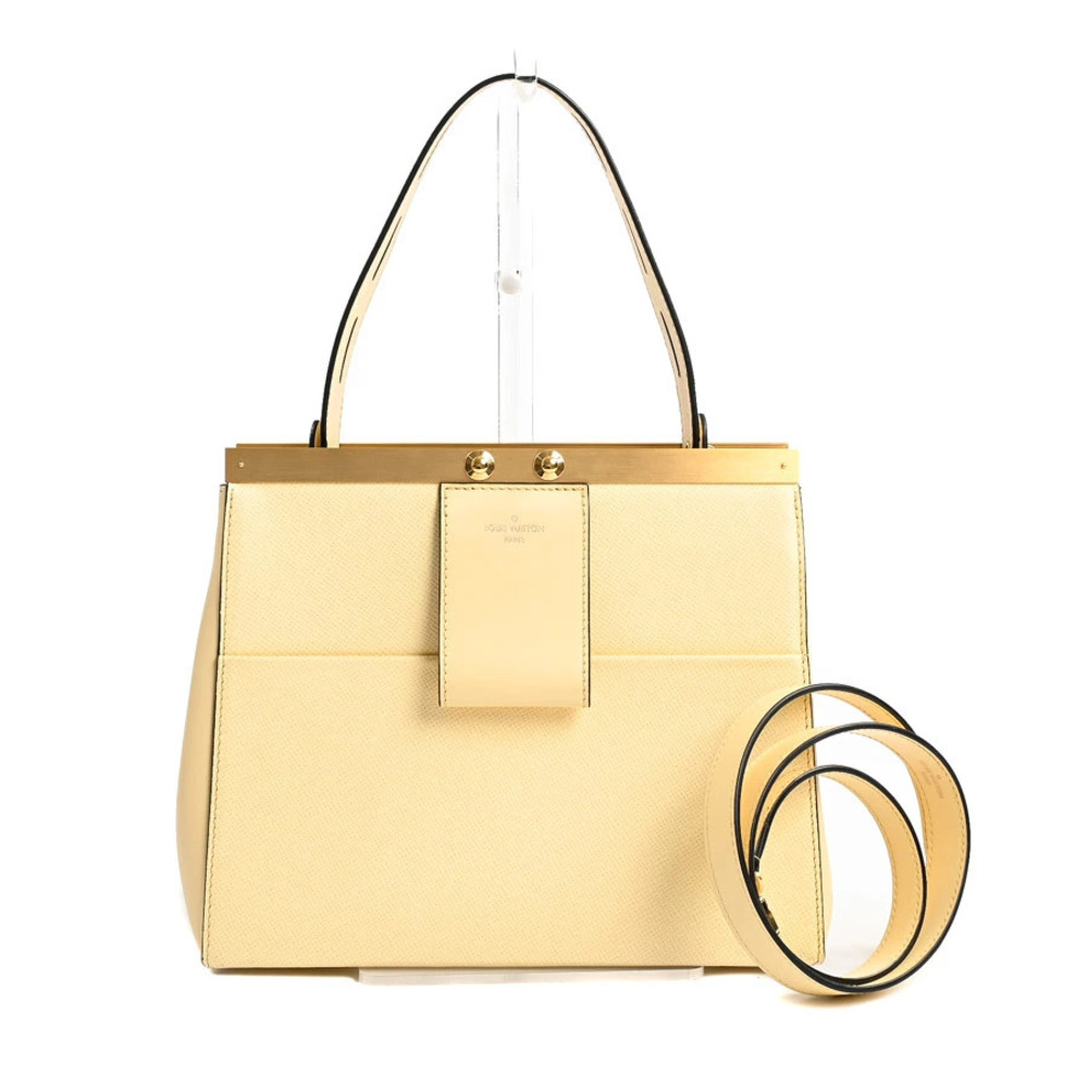 Louis Vuitton City Frame Handbag Yellow